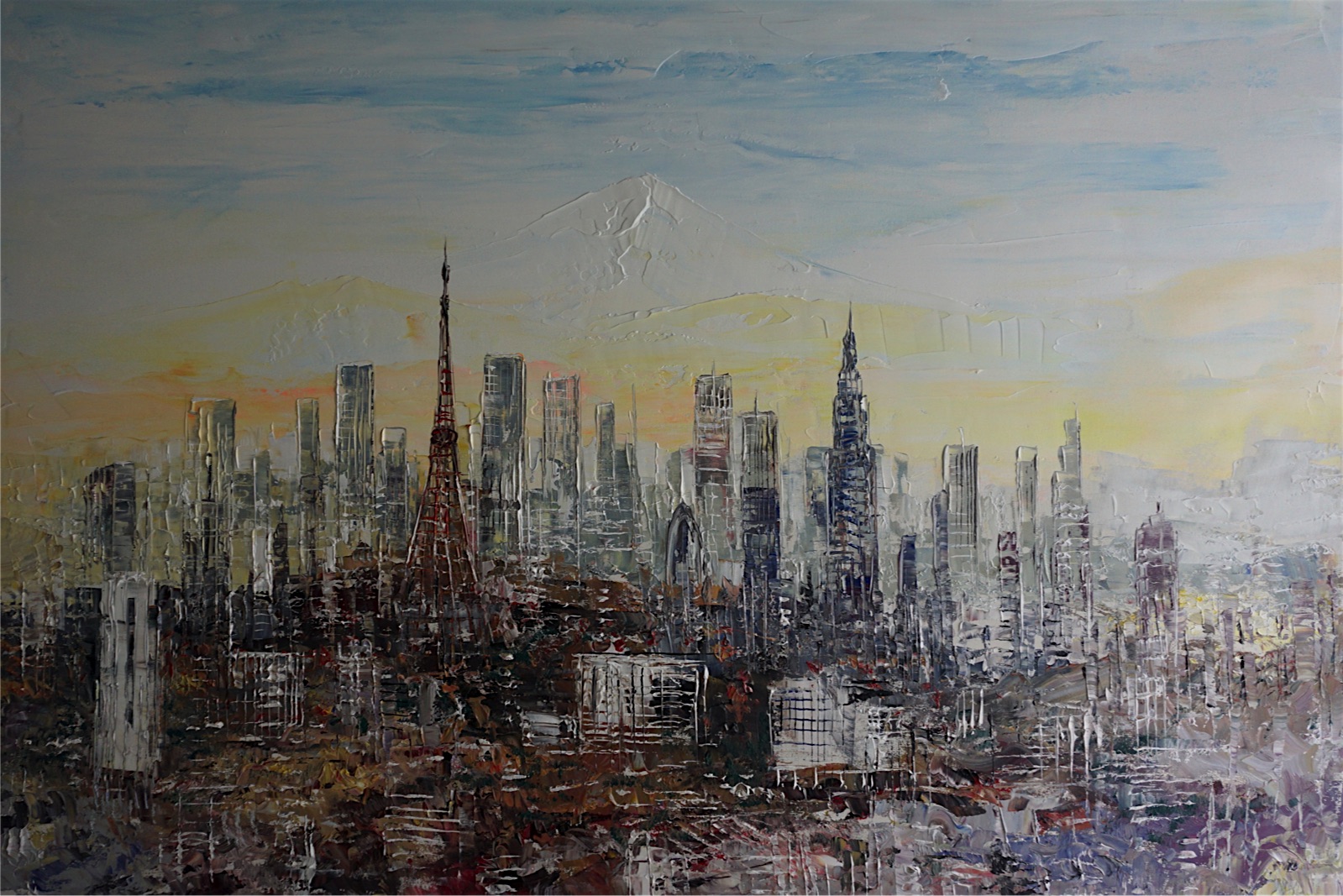 TOKYO 東京市 - 148 x 100 cm by Paul Ygartua