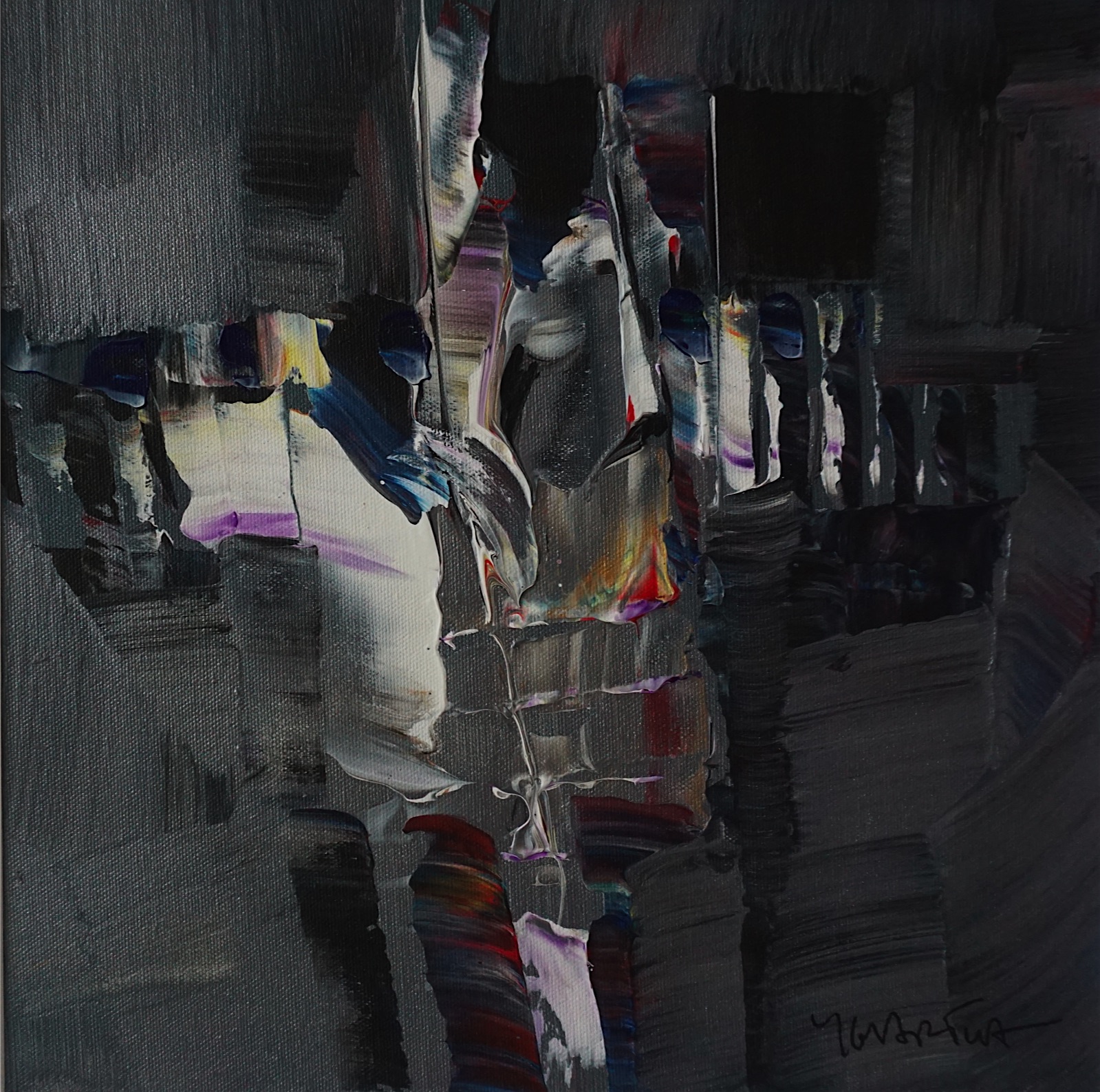 FRAGMENTATION - 35 x 35 cm by Paul Ygartua